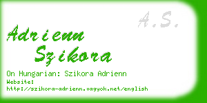 adrienn szikora business card